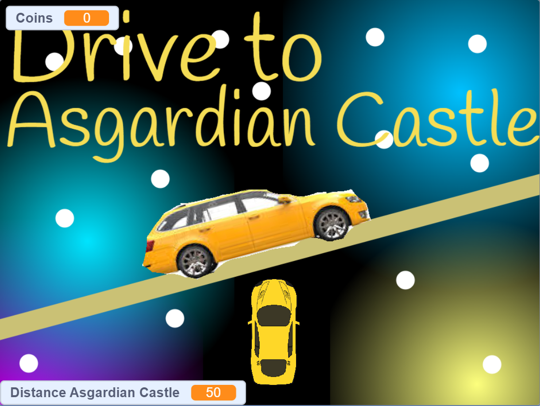 Drive to Asgardian Castle