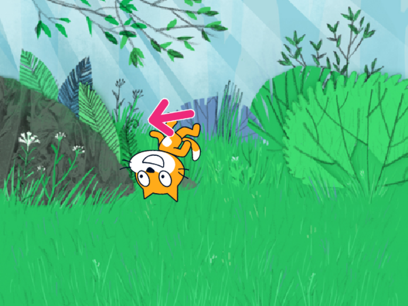 Forest but blank forest