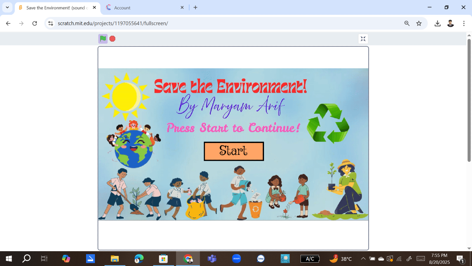 Save the Environment! (sound off)
